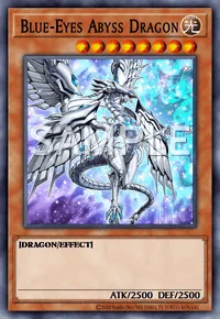 Blue-Eyes Abyss Dragon, Yu-Gi-Oh! card, LIGHT