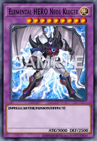 Elemental HERO Neos Kluger, Yu-Gi-Oh! card, LIGHT