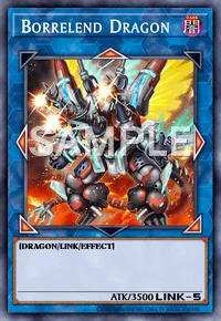 Borrelend Dragon, Yu-Gi-Oh! card, DARK
