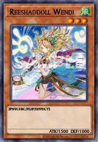Reeshaddoll Wendi, Yu-Gi-Oh! card, WIND