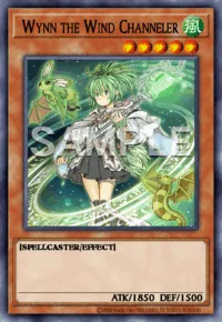 Wynn the Wind Channeler, Yu-Gi-Oh! card, WIND
