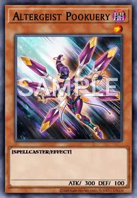 Altergeist Pookuery, Yu-Gi-Oh! card, DARK