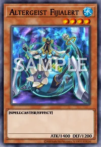 Altergeist Fijialert, Yu-Gi-Oh! card, WATER