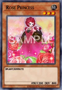 Rose Princess, Yu-Gi-Oh! card, EARTH
