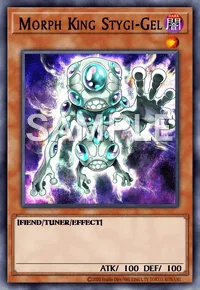 Morph King Stygi-Gel, Yu-Gi-Oh! card, DARK