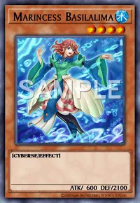 Marincess Basilalima, Yu-Gi-Oh! card, WATER