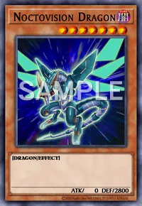 Noctovision Dragon, Yu-Gi-Oh! card, DARK
