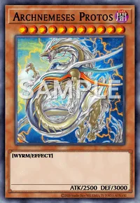 Archnemeses Protos, Yu-Gi-Oh! card, DARK