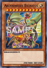 Archnemeses Eschatos, Yu-Gi-Oh! card, LIGHT
