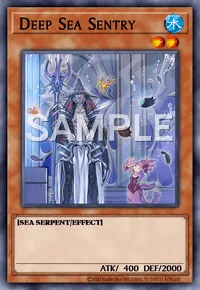 Deep Sea Sentry, Yu-Gi-Oh! card, WATER