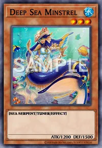 Deep Sea Minstrel, Yu-Gi-Oh! card, WATER