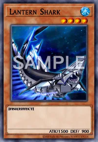 Lantern Shark, Yu-Gi-Oh! card, WATER