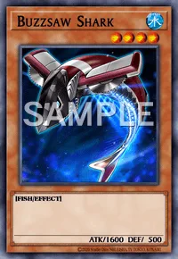 Buzzsaw Shark, Yu-Gi-Oh! card, WATER