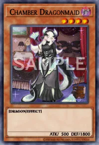 Chamber Dragonmaid, Yu-Gi-Oh! card, DARK