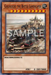 Goldilocks the Battle Landscaper, Yu-Gi-Oh! card, EARTH
