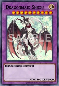 Dragonmaid Sheou, Yu-Gi-Oh! card, LIGHT