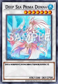 Deep Sea Prima Donna, Yu-Gi-Oh! card, WATER