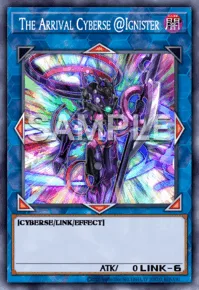 The Arrival Cyberse @Ignister, Yu-Gi-Oh! card, DARK