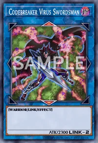 Codebreaker Virus Swordsman, Yu-Gi-Oh! card, DARK
