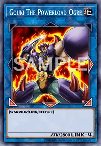 Gouki The Powerload Ogre, Yu-Gi-Oh! card, EARTH