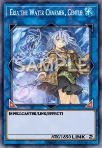 Eria the Water Charmer, Gentle, Yu-Gi-Oh! card, WATER