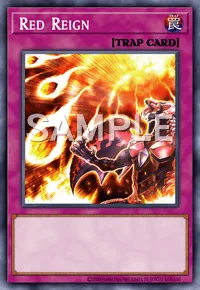 Red Reign, Yu-Gi-Oh! card, TRAP