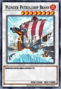 Plunder Patrollship Brann, Yu-Gi-Oh! card, FIRE