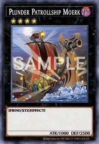 Plunder Patrollship Moerk, Yu-Gi-Oh! card, DARK