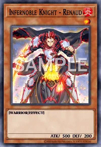 Infernoble Knight - Renaud, Yu-Gi-Oh! card, FIRE