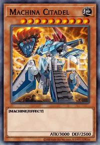 Machina Citadel, Yu-Gi-Oh! card, EARTH