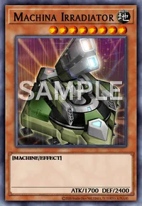 Machina Irradiator, Yu-Gi-Oh! card, EARTH