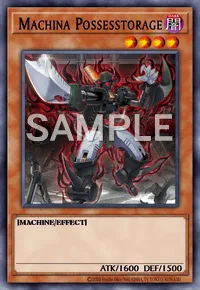 Machina Possesstorage, Yu-Gi-Oh! card, DARK