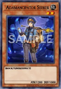 Adamancipator Seeker, Yu-Gi-Oh! card, EARTH