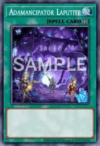 Adamancipator Laputite, Yu-Gi-Oh! card, SPELL