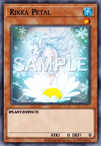 Rikka Petal, Yu-Gi-Oh! card, WATER