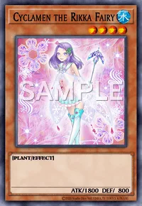 Cyclamen the Rikka Fairy, Yu-Gi-Oh! card, WATER