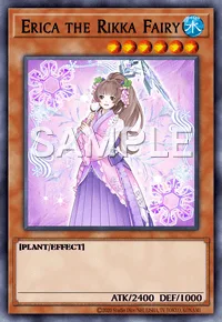 Erica the Rikka Fairy, Yu-Gi-Oh! card, WATER