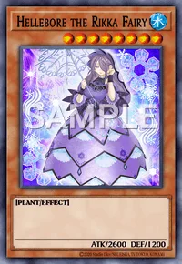 Hellebore the Rikka Fairy, Yu-Gi-Oh! card, WATER