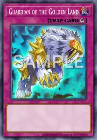 Guardian of the Golden Land, Yu-Gi-Oh! card, TRAP