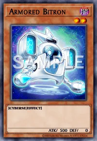 Armored Bitron, Yu-Gi-Oh! card, DARK