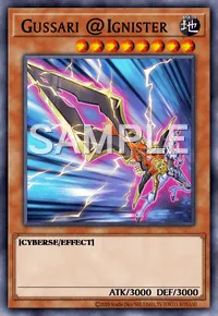 Gussari @Ignister, Yu-Gi-Oh! card, EARTH
