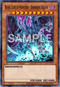 Raviel, Lord of Phantasms - Shimmering Scraper, Yu-Gi-Oh! card, DARK