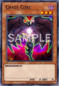 Chaos Core, Yu-Gi-Oh! card, DARK