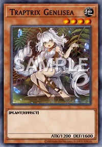 Traptrix Genlisea, Yu-Gi-Oh! card, EARTH