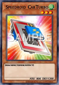 Speedroid CarTurbo, Yu-Gi-Oh! card, WIND