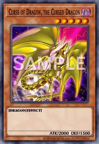 Curse of Dragon, the Cursed Dragon, Yu-Gi-Oh! card, DARK