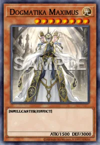 Dogmatika Maximus, Yu-Gi-Oh! card, LIGHT