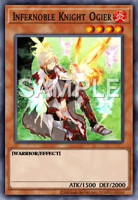 Infernoble Knight Ogier, Yu-Gi-Oh! card, FIRE