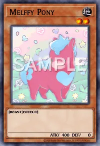 Melffy Pony, Yu-Gi-Oh! card, EARTH