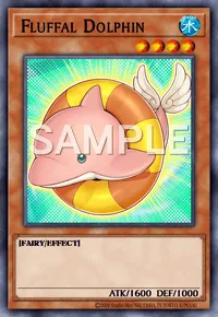 Fluffal Dolphin, Yu-Gi-Oh! card, WATER